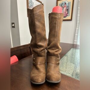 Tall brown boots super comfy